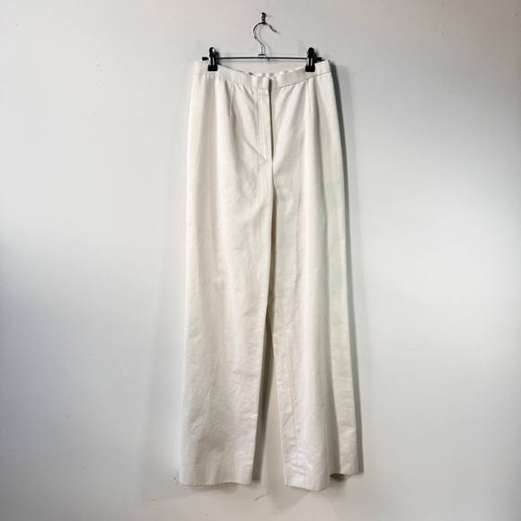 bill blass Pants - Bill Blass Ivory Cream High Waist Trousers Size Small 4/6 Vintage Tailored Pants